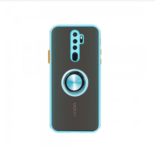 Funda Gel Oppo A5/A9 2020 Imán con soporte Smoked - Imagen 4