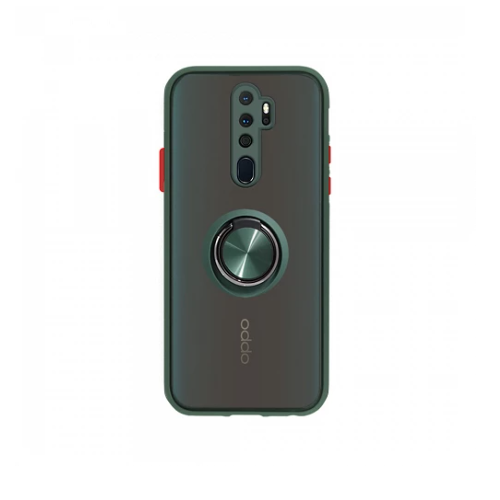 Funda Gel Oppo A5/A9 2020 Imán con soporte Smoked - Imagen 5