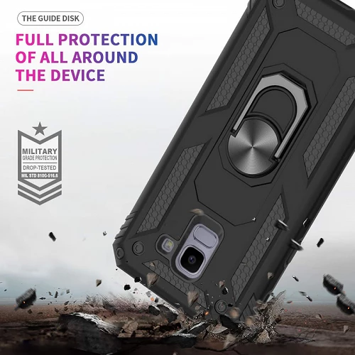 Funda Aluminio Antigolpe Xiaomi Mi 12 Lite con Imán y Soporte de Anilla 360 - Imagen 3