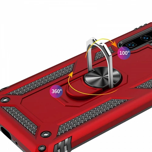 Funda Aluminio Antigolpe Huawei P Smart Z con Imán y Soporte de Anilla 360º - Imagen 8