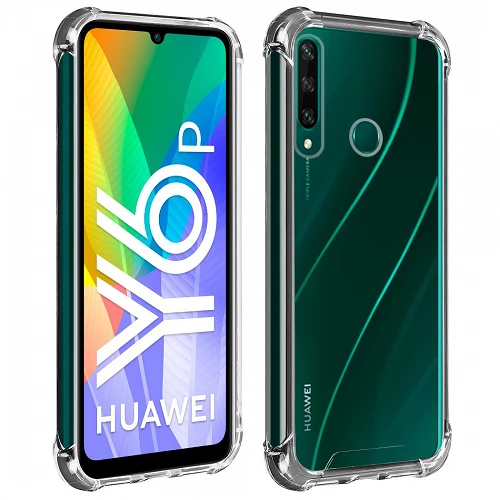 Funda Antigolpe Huawei Y6P 2020 Gel Transparente con esquinas Reforzadas