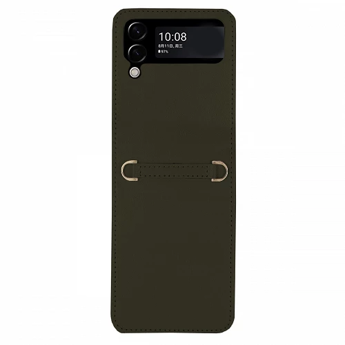 Funda Polipiel Z Flip 3 con Enganches Para Cuerda - 7 Colores - Imagen 2