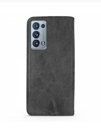 Funda Tapa con Tarjetero Oppo Reno 6 Pro 5G Polipiel - 4 Colores - Imagen 4
