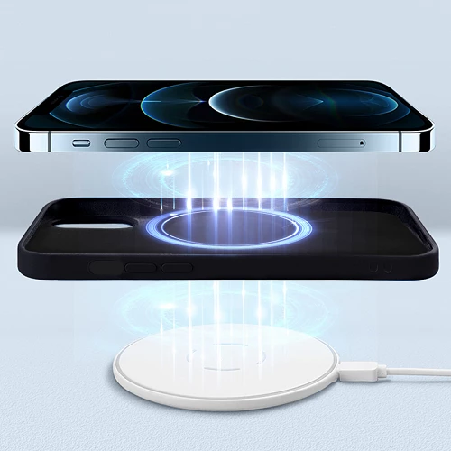 Funda Silicona Metalizada Mate Magsafe para iPhone 12 Pro Max 5-Colores - Imagen 2