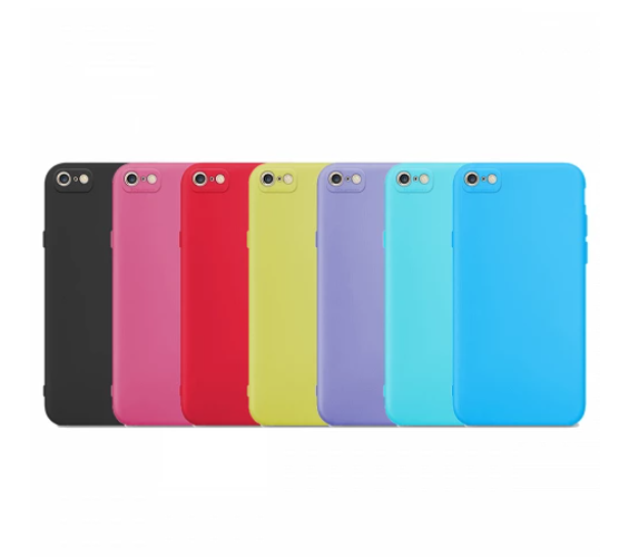 Funda Silicona Suave iPhone 5/5s con Cámara 3D - 7 Colores