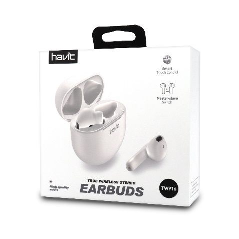 Auriculares TWS con estuche circular TW916
