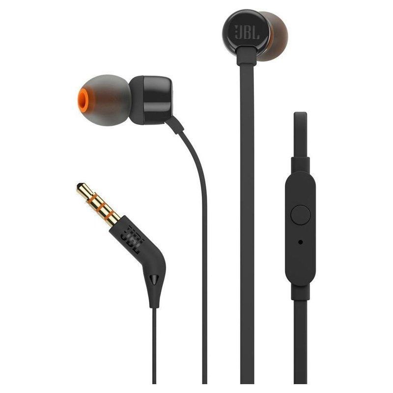 Auriculares Intrauditivos JBL Tune 110/ con Micrófono/ Jack 3.5/ Negros - Imagen 6