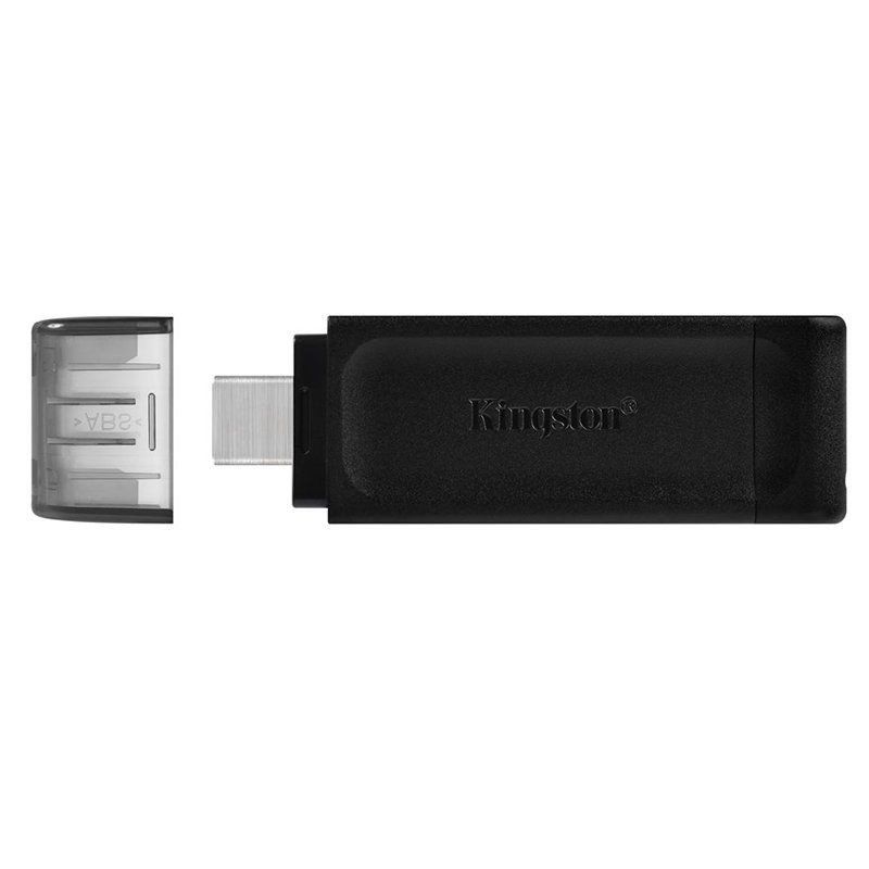 Pendrive 128GB Kingston DataTraveler 70 USB Tipo-C - Imagen 2