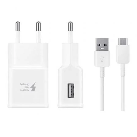 Cargador de Pared Samsung SAEPTA20EWE/ 1xUSB/ + Cable MicroUSB/ 15W - Imagen 2