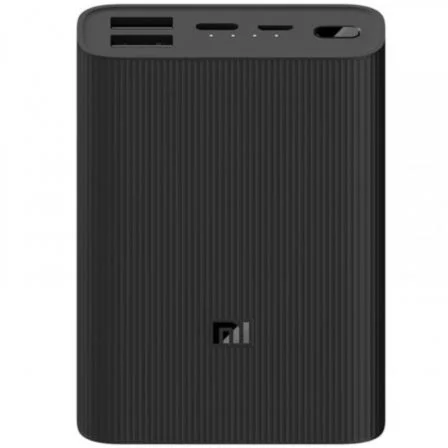 Powerbank 10000mAh Xiaomi Mi Power Bank 3 Ultra Compact/ Negra - Imagen 3