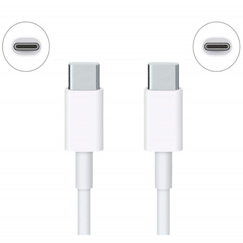 Cable USB 2.0 Tipo C Xiaomi SJV4108GL/ USB Tipo-C Macho - USB Tipo-C Macho/ 1.5m/ Blanco - Imagen 4