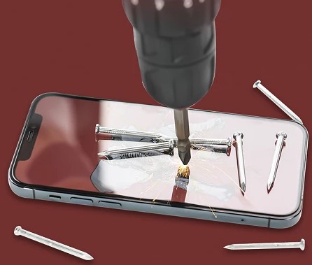 Cristal templado Super Strong Grade A+ iPhone 14 Color Negro - Imagen 2