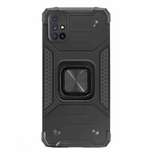 Funda Antigolpe Armor-Case Samsung Galaxy M51 con Imán y Soporte de Anilla 360º