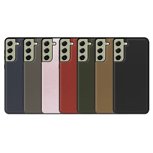 Funda Antigolpe de Piel Magnetica para Samsung Galaxy S21 FE 7-Colores