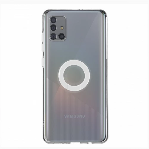 Funda Samsung Galaxy A71 Transparente con Anilla - 5 Colores - Imagen 2