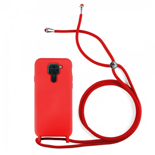 Funda suave con Cordón Xiaomi Redmi Note 9 - 5 Colores - Imagen 3