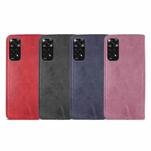 Funda Tapa con Tarjetero Xiaomi Pocophone M4 Pro Polipiel - 4 Colores