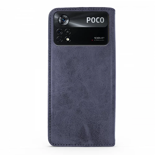 Funda Tapa con Tarjetero Xiaomi Pocophone X4 Pro Polipiel - 4 Colores - Imagen 3