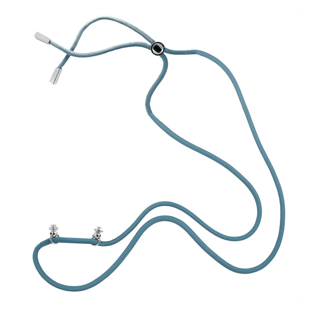 Cordón para Funda de Móvil Colgante Azul Grisáceo